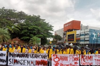 Mahasiswa Aliansi Sulut Bergerak Demo Hari Ini, Tak Mau Sama dengan BEM SI